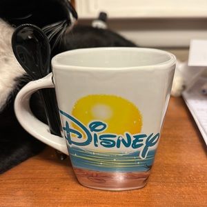 Ceramic Disney cup with spoon